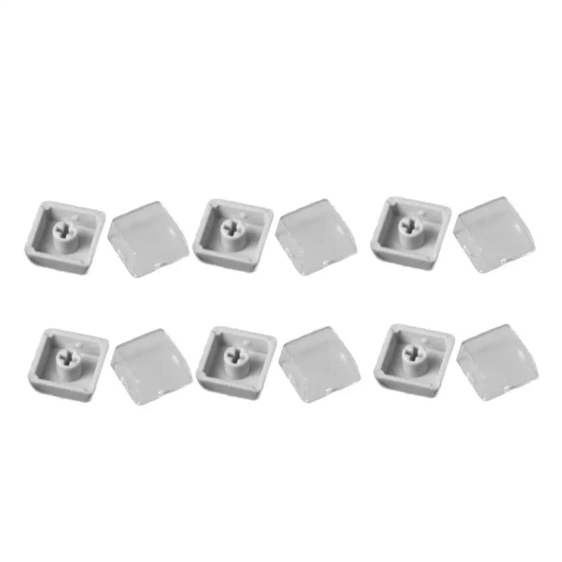 1/10/pcs Transparent Keycaps Double-layer Keycaps Removable Paper Clips Custom MX Switch Relegendable Keycap Shell Protection