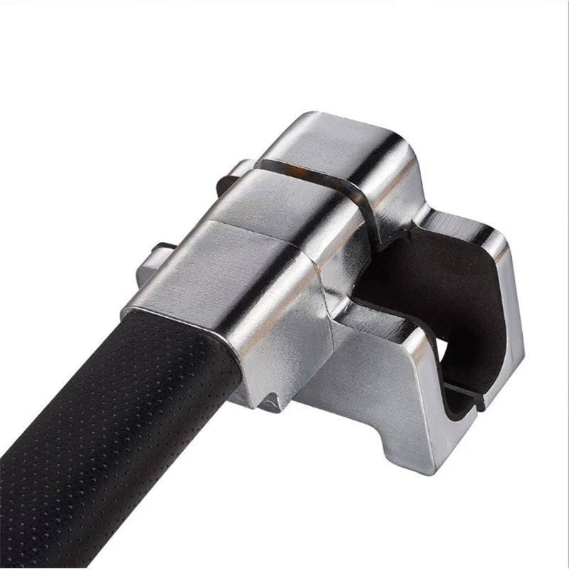 Universal Car Anti-Theft Steering Wheel Lock Security Car Anti Theft Safety Alarm Lock Retractable Anti T-Locks Security Tool