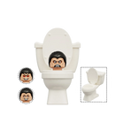 Skibidi Toilet Man Building Blocks MOC City KDL818 House Accessories Titan TV Monitor Speakman Figures Toys For Birthday Gift