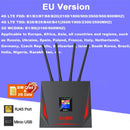 KuWfi 4G LTE Router CAT4 300Mbps Wifi Router 4G Modem with Free SIM Card RJ45 WAN LAN External Antenna Support 10 Users Connect