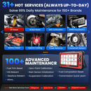 2025 NEW LAUNCH X431 CRP919E OBD2 Scanner Bidirectional Scan Tool as CRP919EBT, CANFD & DoIP, ECU Coding, 35+ Service, Active