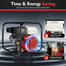 Gas-Powered 2-Inch 6.5HP 4-Stroke Gas Water Semi Trash Pump Gas-Power Water Irrigation Transfer Pump