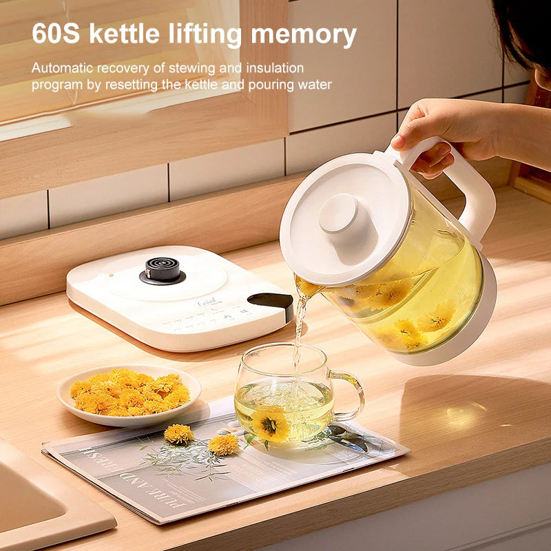 1.8L Automatic Electric KettleS Tea Po Health Preserving Pot Boil Water Pot Kettles Stew Cup Multifunctional Teapot Home Office