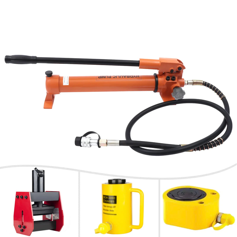 CP-700 Hydraulic Hand Pump Portable Ram Pump Stable Performance Power Pump for Hydraulic Tools