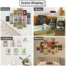 Metal Tin Sign Retro Fun Christmas Tree Cat Poster Bar Restaurant Living Room Cafe Room Decoration Christmas Gift Farmhouse