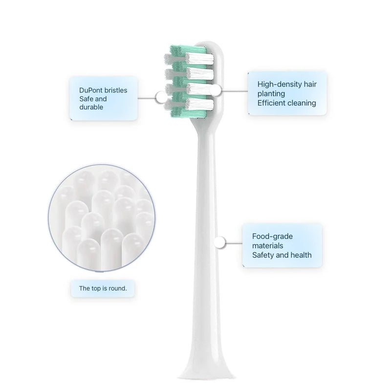 DR·BEI C1/C2/C3/E0/E3/E5/S7/S03 Electric Tooth Brush Replacement Head DuPont Bristle Nozzle,4/8/16PCS