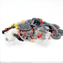 117PCS High-Tech Plastic Building Blocks Bricks Car Gear Link Liftarm Beam Cross Axle DIY Assembling MOC Bulk Technology Set Toy