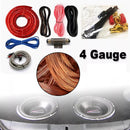 4 Gauge 2300W Amplifier Installation Wiring Kit Audio Subwoofer AMP RCA Power Cable Wire RCA Fuse Subwoofer Sub Wiring Set