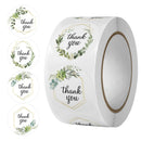 500pcs Labels Roll Flower Thank You Stickers Scrapbooking For Gift Decoration Stationery Sticker Seal Label Handmade Sticker