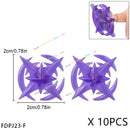 10PCS Special Effects Pieces Arm Fist Wind Lightning Leg Flames Assemble Scene Bricks Weapons Accessories Kids Toys