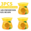 Air Fusion Odor Eliminator Gel Beads Air Freshener Crystal Bead Odor Neutralizing Gel for Home Bathrooms Cars Boats 14 Oz 3 Pcs