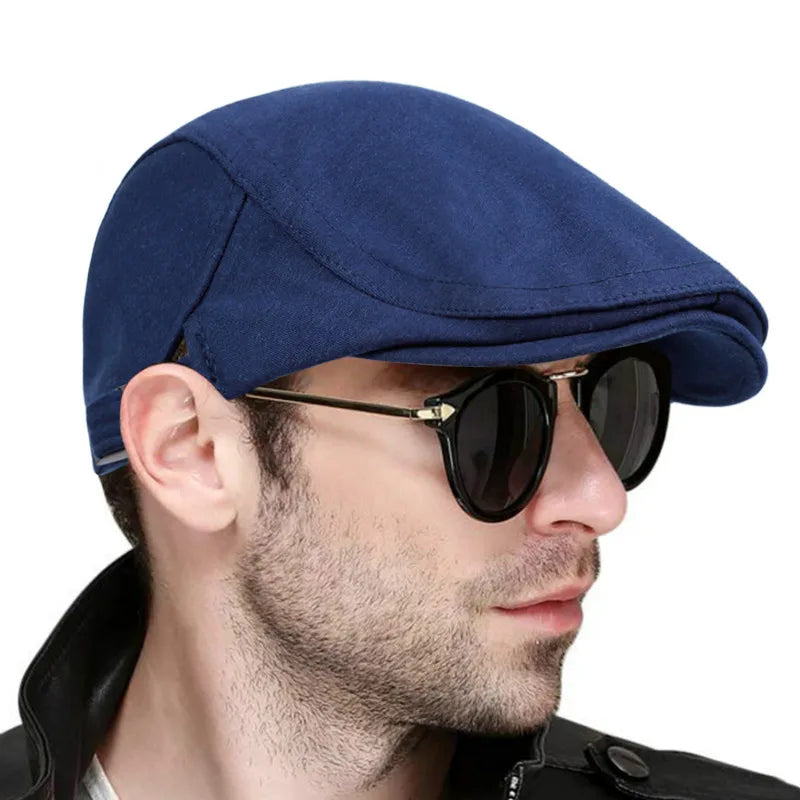 2023 New fashion solid color beret men's women's Warm Wild hat Spring and Autumn cotton berets hip hop hats casquette