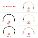SMA Male to SMA Male Plug Jack RF Connector Pigtail Extension Cable RG174 RG178 RG316 RG58 RG142