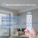 Hot Led Chandelier Lights Dimmable with Remote Control Rings Designer for Living Room Bedroom Ceiling Modern Chandelier Fixtures