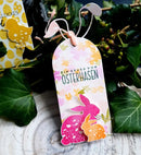 Piggy Craft metal cutting dies cut die mold Easter Bunny Tag Scrapbook paper craft knife mould blade punch stencils dies