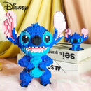 Disney Stitch New Children's Building Block 3D Children's Puzzle Particle Building Block Toy Children's Toy Birthday Gift