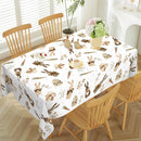 Easter Bunny Eggs Plastic Waterproof Tablecloth Easter Decor For Home 2025 Plants Table Cloth Easter Party Supplies Decor