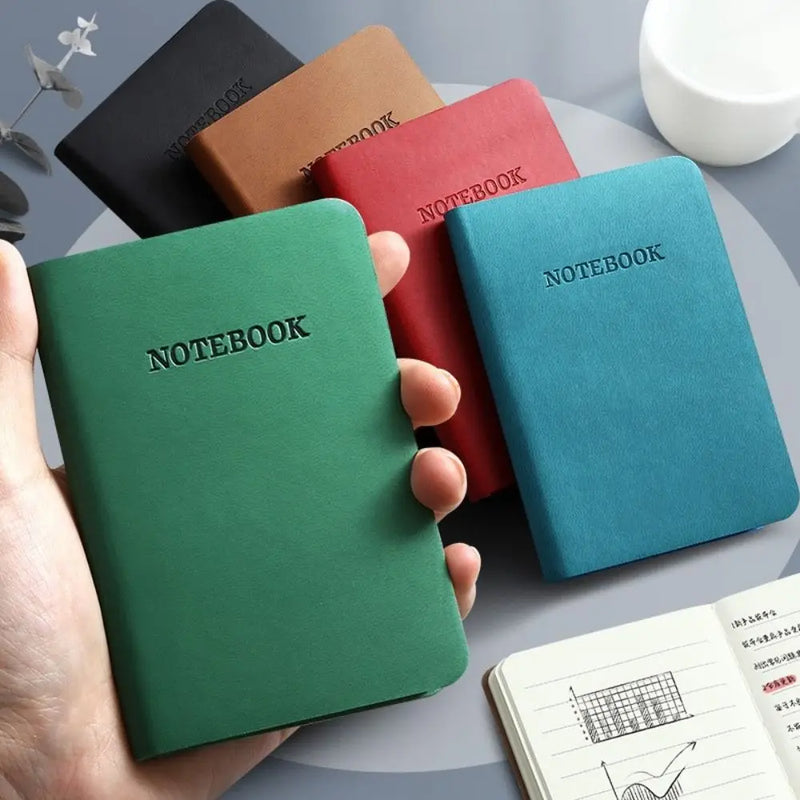 A7 Mini Notebook Portable Pocket Notepad Memo Diary Planner Agenda Organizer Office School Stationery