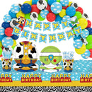 Cartoon Toy Story Buzz Lightyear Birthday Party Decoration Disposable Tableware Paper Plates Cups Balloons Baby Shower Supplies