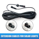 IP67 Solar Light Extension Cable Outdoor Waterproof DC Male and Female Extension Line 5/10/20m 2Pin Socket Connector Wire