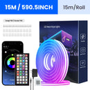 RGB Flexible Neon Strip Lights with App/Remote Control, Multiple Modes, Music Sync,  IP65 Waterproof LED Strip Neon Rope Lamp
