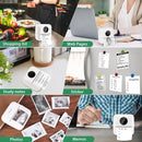 30 Rolls 57*25mm Thermal Paper White Sticker Camera Instant Print Kids Camera Printing Paper Replacement Accessories Parts