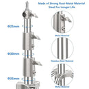 280cm Air Pressure Tripod Bearing 10kg for Camera Stainless Steel Light Stand For Ring Light Live Youtube and Photography Soft