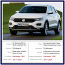 For Volkswagen VW T-Roc 2017~2024 TRoc T Roc Before face Full Cover Anti Fog Film Rearview Mirror Rainproof Anti-Fog Films Clean