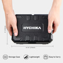 HYCHIKA 19-152mm Hole Saw Set with Storage Box Black for Electric Drill Drilling Wood Wood Metal Plastic Power Tools Accessories