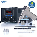 WEP 948 Desoldering Station With Electric Desoldering Gun ESD Safe Suction Tin Gun 90W Soldering Station For Phone Repair Tool