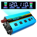 4000W Pure Sine Wave Inverter DC 12v/24v To AC 110v 60HZ Voltage Converter Car Solar Power Inverter