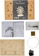 Robotime Rolife 3D Puzzle Ferris Wheel Music Box Box Model Kit with Music for Children and Adults Crafts Adults Women 3D Puzzle