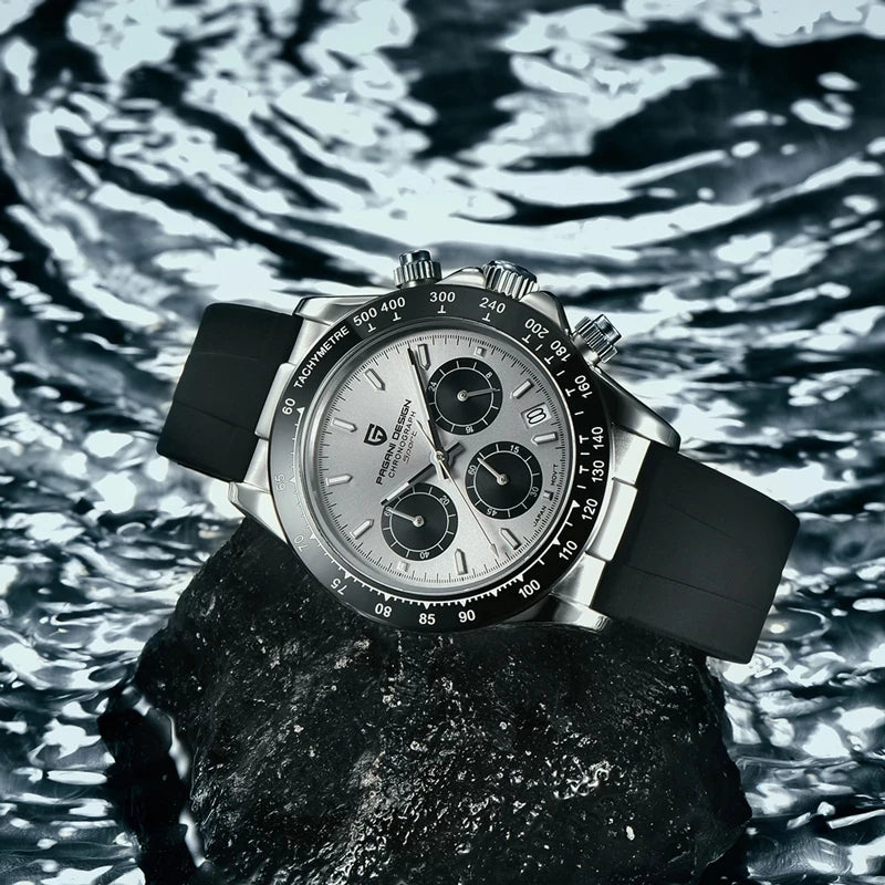 40MM PAGANI DESIGN V2 Quartz Watches for Men Top Brand Automatic Date Wristwatch Luxury Sapphire Glass Sports Chronograph Clock