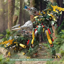 F5-A0008 Mech Series 2-in-1 No need to disassemble Triceratops Mech Transforming Mech children's birthday building block toy