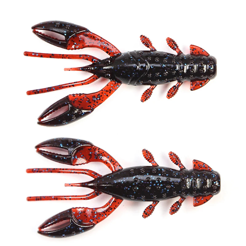 PEAK Floating Craws Lures 40mm/10pcs 60mm/8pcs Soft Lure Fishing Lures shrimp Lobster Soft Plastic Lure Fishing Lures
