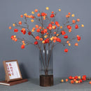 Artificial Lantern Flower Lantern Fruit Silk Flower Wedding Scene Flower Arrangement Soft Shopping Mall Decoration