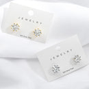 Smyoue 2ct Round Cut D Color Moissanite Earring Studs for Women 100% 925 Sterling Silver Lab Diamond Ear Stud White Gold Plated