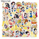 Snow White Birthday Party Set Cup Plate Napkins Tablecloth Cake Topper Balloons Disposable Tableware Baby Shower Supplies