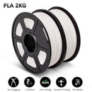 SUNLU 2KG 3D PLA/PETG/PLA PLUS/Clear Filament 1.75mm 2Roll 1KG 3D Printer Neatly Wound 3D Filament for 3D Printer& 3D Pen