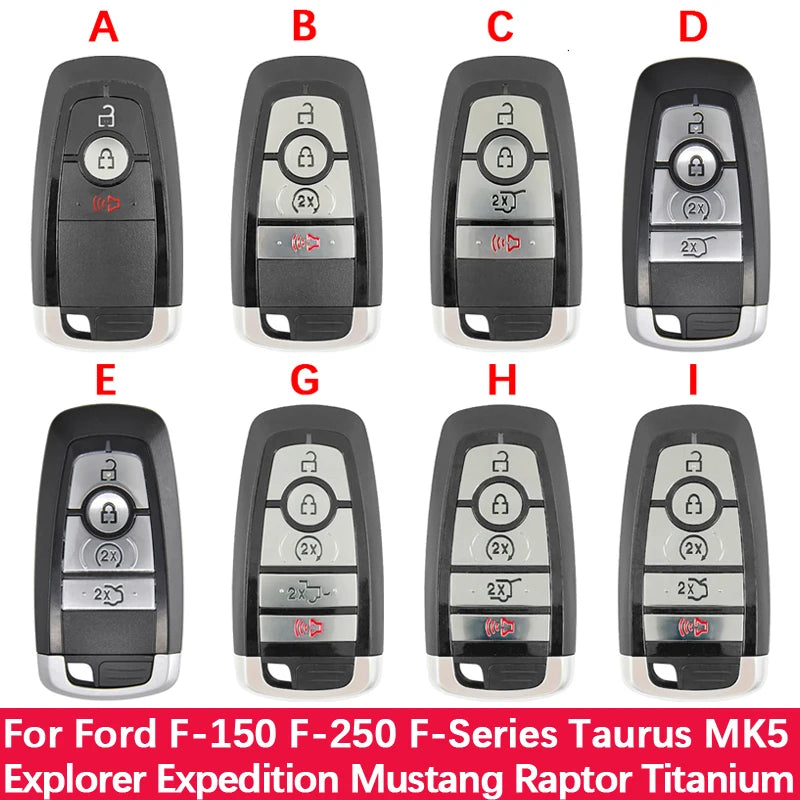 CN018140 Remote Key For Ford F-Series Taurus MK5 Explorer Expedition Mustang Raptor 434.2Mhz 49 Chip Replacement Smart Keyless