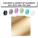 Heated Bed PEI Double side Textured Build Plate 184/220/235/257/300/310mm Magnetic Plate For Bambulab Series/Ender-3 S1 CR10