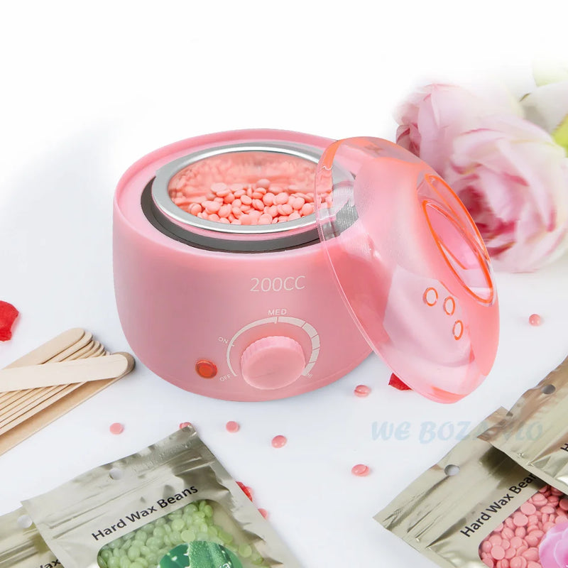 Hair Removal Machine Wax Heater Depilatory Epilator Wax-melt Waxing Kit Paraffin Heater Wax Beans Bead Heating Machine