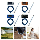 SI4732 0.5-108mhz Portable Radio 1.9inch IPS Screen LSB USB FM/AM Radio with Antenna All Band Radio Receiver HF SW MW VHF Radio