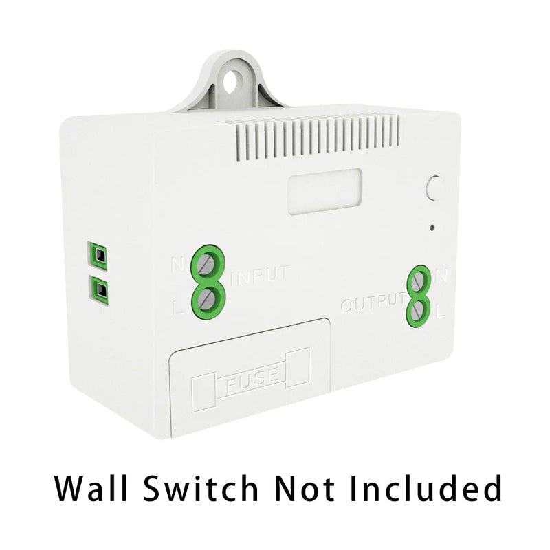 MOES RF433 Wireless Switch No Battery Remote Control Wall Light Switch Self Powered No Wiring Needed Wall Panel Transmitter.