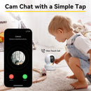 BoyKeep 3MP 5G/2.4GHz WiFi Indoor Home Security IP Smart Pet Dog Camera Automatic Tracking 24/7 Video Surveillance Camera