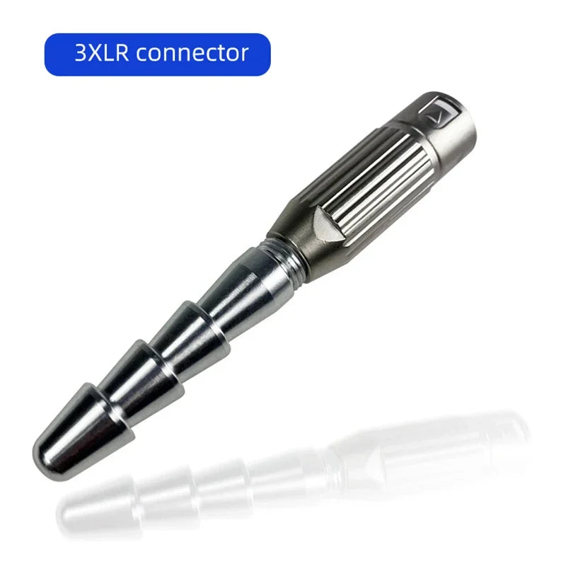 3XLR Connector Telescopic Linear Actuator End Quick Connector Suction Cup M6 Thread Reciprocating Linear Motor Attachments Parts