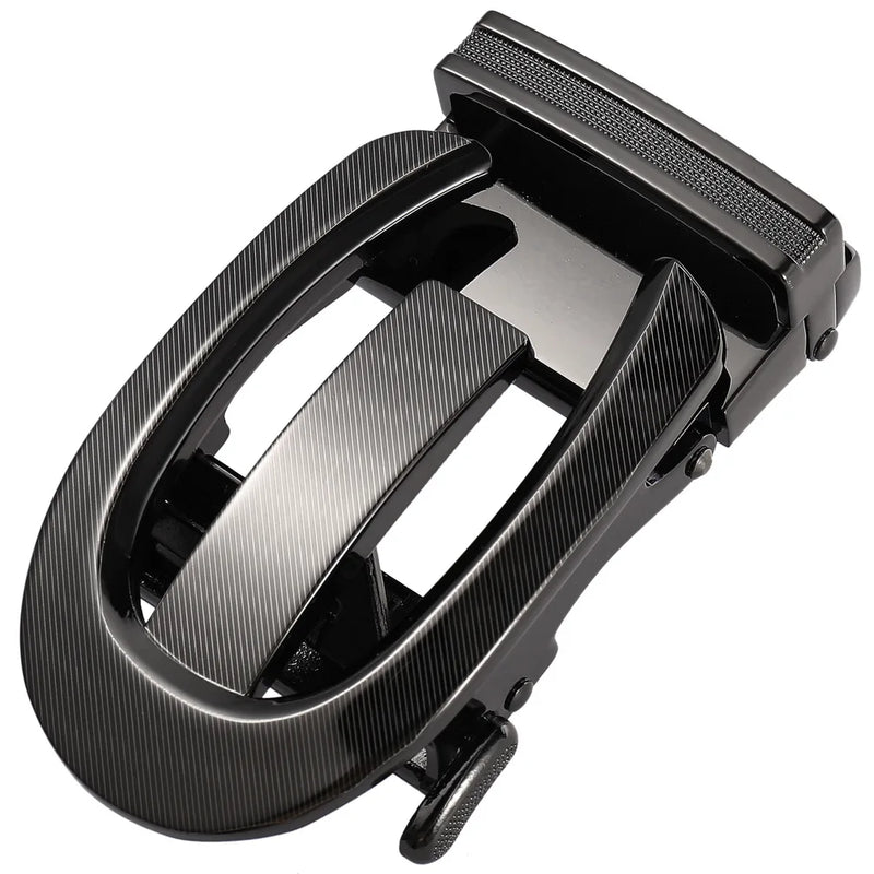 CETIRI 3.5cm Width Genuine Men's Belt Buckle Head, Belt Buckle, Leisure Belt Head Business Accessories Automatic Buckle