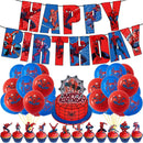 Superhero Theme Kid Birthday Balloon Party Decoration Wonders Woman Banner Cake Card Set Baby Shower Globos Party Event Supplies