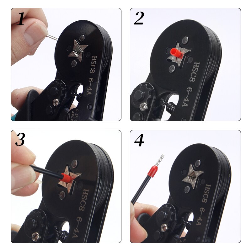 Tubular Terminal Crimping Tool Mini Electrician&