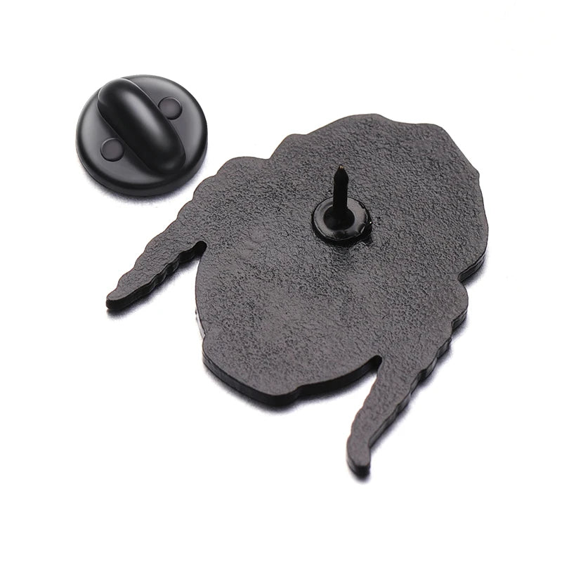 Rock Hip Hop Enamel Pins Custom Art Music Lovers Brooches Lapel Badges Punk Jewelry Gift for Friends